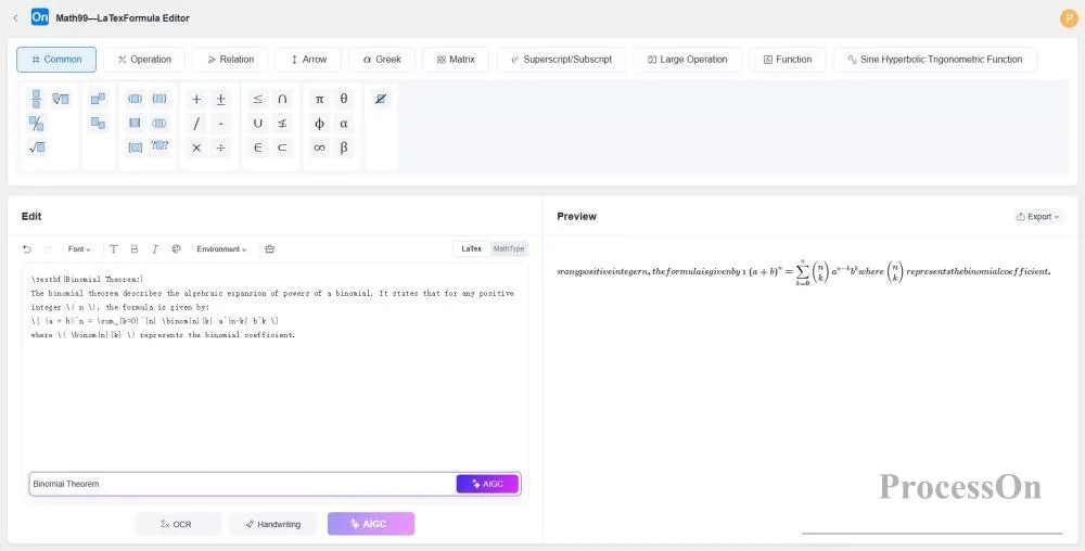 Math99 LaTeX Formula Editor User Guide The Secret Weapon For Online Math99 LaTeX Formula Editor User Guide The Secret Weapon For Online