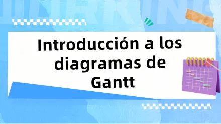 de diagramas de Gantt : domine herramientas eficientes de gestión de proyectos