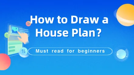 How can a design novice quickly draw a house floor plan without knowing CAD?