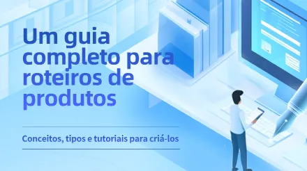 Um guia completo para roteiros de produtos - conceitos, tipos e tutoriais