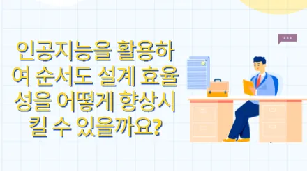 인공지능을 활용하여 순서도 설계 효율성을 어떻게 향상시킬 수 있을까요 ?