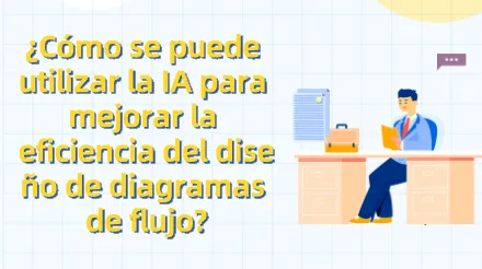 ¿Cómo se puede utilizar la IA para mejorar la eficiencia del diseño de diagramas de flujo ?