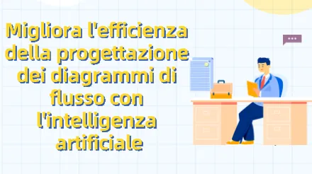 Come può l'intelligenza artificiale essere utilizzata per migliorare l'efficienza della progettazione dei diagrammi di flusso ?
