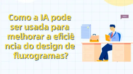 Como a IA pode ser usada para melhorar a eficiência do design de fluxogramas ?