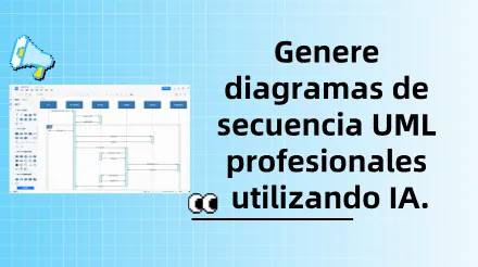 ¿Cómo generar rápidamente diagramas de secuencia UML profesionales utilizando IA?