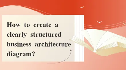 How to make a well-structured business architecture diagram ?