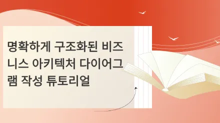 잘 구성된 비즈니스 아키텍처 다이어그램을 그리는 방법은 무엇일까요 ?