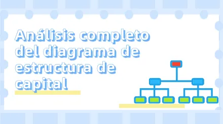 Análisis completo de diagramas de estructura de capital: aclarando el control de la empresa en un solo diagrama.