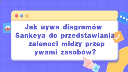 Jak wykorzystać diagramy Sankeya do przejrzystego zilustrowania zależności między przepływami zasobów? Dołączone szablony i przykłady.