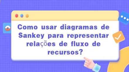 Como usar diagramas de Sankey para ilustrar claramente as relações de fluxo de recursos? Modelos e exemplos estão incluídos.