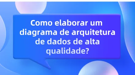 Como elaborar um diagrama de arquitetura de dados de alta qualidade?