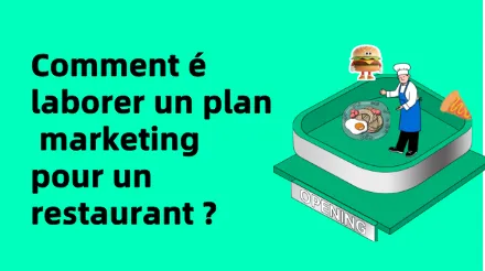 Comment élaborer un plan marketing pour un restaurant ? 5 schémas pour aborder le marketing de manière systématique.