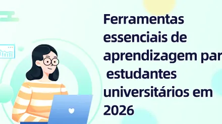 Ferramentas essenciais de aprendizagem para estudantes universitários em 2026: 6 softwares para dobrar sua eficiência de aprendizado