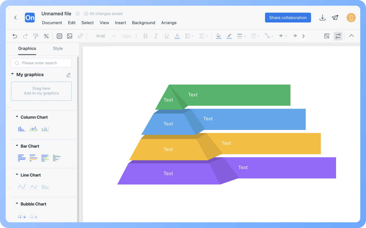 Graphique pyramidalComment dessiner ?