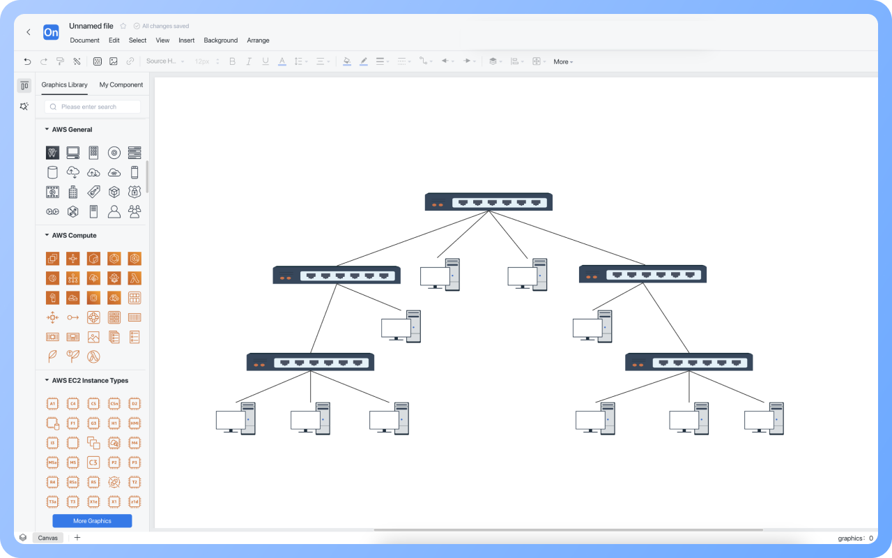 Tree Topology DiagramHow to Draw?