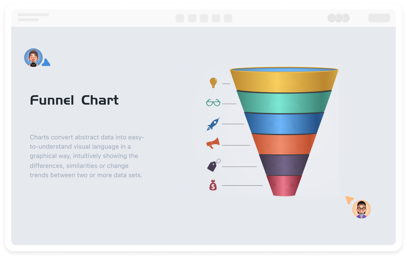 Outil professionnel de création de diagrammes en entonnoir en ligne
