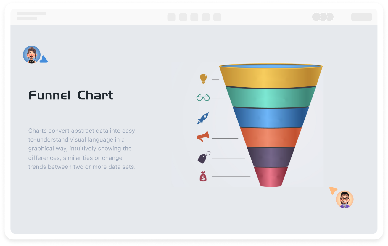 Professional Online Funnel Chart Drawing Tool